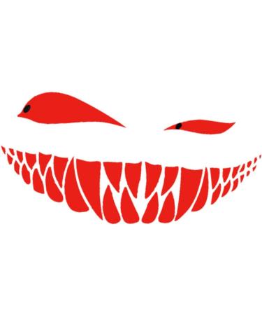 Buy Devil's Skew Eye Auto Sticker | Funny Reflective Car Sticker for Motorcycles | Self-Adhesive Lambo Red Car Accessories - Buy Online on GoSupps.com
