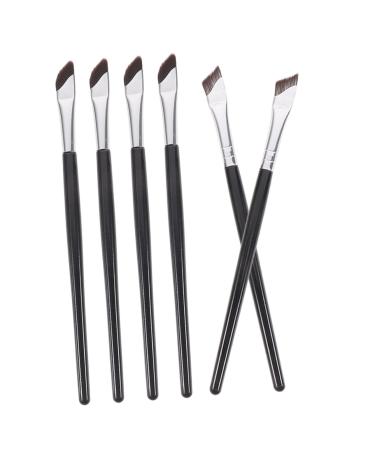 SOESFOUFU 1 Set Eyeliner Tool Eye Liner Brush Brow Brush Angled Eyeliner Brush Eyeshadow Eye Brush Wood Black