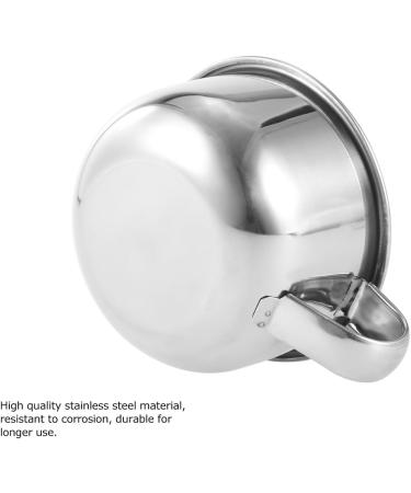 Anself Stainless Steel Shaving Bowl | Shaving Brush & Soap Bowl for Ultimate Grooming Experience - Buy Online on GoSupps.com