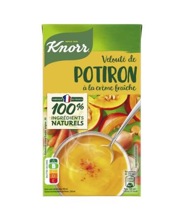Epicerie sal e KNORR - Creamy Pumpkin Soup with Fresh Cream 1L - Pack of 4 - Sold in Packs