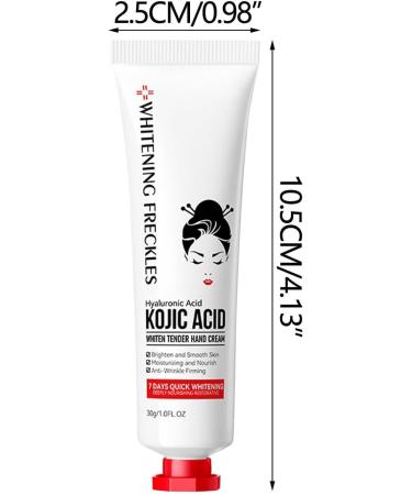 Kojic Acid Hand Cream Kojic Acid Cream Kojic Acid Cream for Hands Moisturizing Nourishing Hydrating Hand Creams Improve Dry Smoothing Skin Beauty Hands Winter Skin Care (3) - Buy Online on GoSupps.com