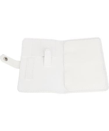 Nail Tips Storage Container Bag Multipurpose Nail Drill Bits Organizer Bag for Salon (White) - Buy Online on GoSupps.com