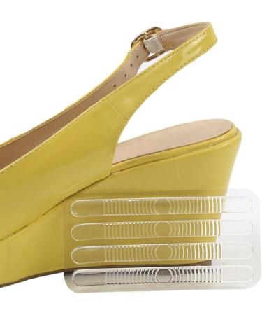 4 Sets Invisible Heel Wear Stickers - Cushioned Shoe Inserts & Grips for Women s Shoes | Anti-Slip Heel Cushions & Straps - Buy Online on GoSupps.com
