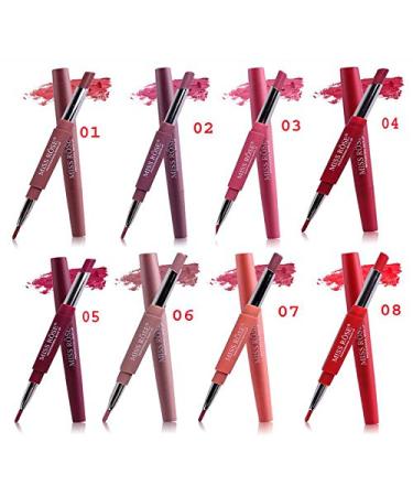 GoBeLi Lipliner 2in1 Lipstick - Plum Lush 05 | Perfect Lip Contour & Liner for Flawless Lips | Shop Internationally! - Buy Online on GoSupps.com