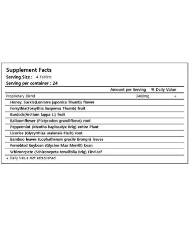 Yin Chiao Chieh Tu Pien 600mg X 96 Tablets - Immune Support Supplement - Buy Online on GoSupps.com