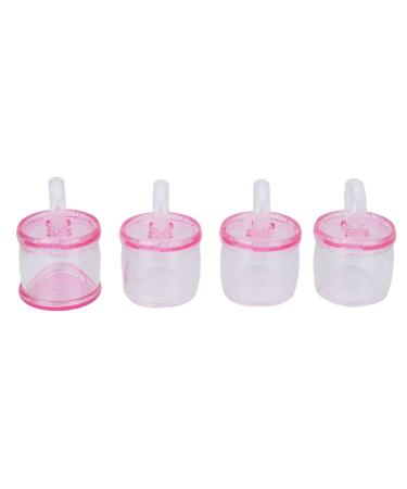 4pcs Nail Art Display Stand Flexible Practice Stand Reusable Nail Tips Holder for Beauty Salon
