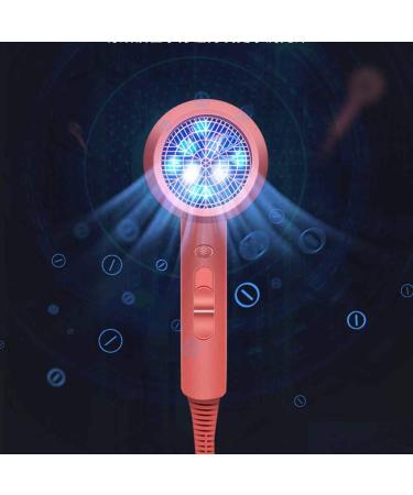 1200W Travel Hair Dryer Professional Hair Dryer Negative Ionic Blow Dryer Negative Ionic Technology 2 Speed 3 Heat Setting Cool Shot Button Lightweight Fast Dry with Concentrator Low Noise A - Buy Online on GoSupps.com
