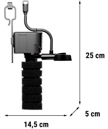Tetra FilterJet 900 - Powerful Aquarium Internal Filter for Up to 230L | Oxygen Enrichment & Optimal Water Quality - Buy Online on GoSupps.com