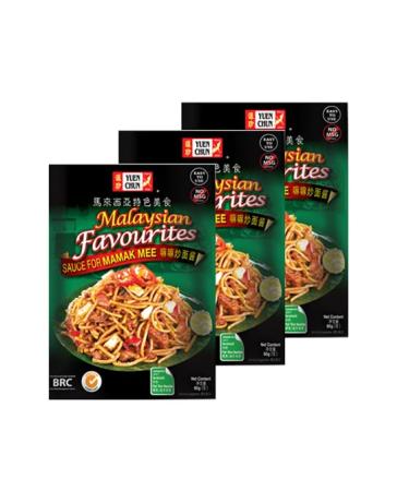 Yuen Chun Mamak Mee Sauce (Packs of 3) by Food Sanctuary