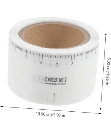 FOMIYES 250 Pcs Eyebrow Mapping Kit Disposable Marker Eyebrow Ruler Eyebrow Stickers Cosmetic Bag Conjoined - Buy Online on GoSupps.com