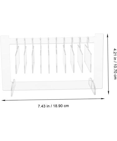 COHEALI 1 Set Nail Display Board Fake Nails Decor Clothes Hanger False Nail Tips Boards Durable Nail Tips Holder Nail Art Display Supplies Nail Art Tip Board Acrylic Nail Supplies Manicure - Buy Online on GoSupps.com
