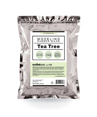 estheSKIN No.109 Tea Tree Modeling Mask Powder for Professional Facial Treatment, 35 Oz. (1 pack) 2.1 Pound (Pack of 1)