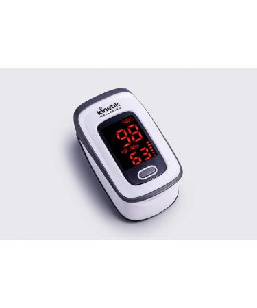 Kinetik Finger Pulse Oximeter by St John Ambulance - Single Pack - Buy Online on GoSupps.com