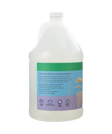 Ginger Lily Farms Botanicals Basil Scented Dish Soap 1 Gallon Refill | Concentrated Formula for Maximum Grease Cleaning Power | Cruelty-Free | 128 Fl Oz Pack of 1 - Buy Online on GoSupps.com