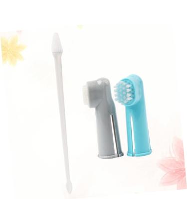 NOLITOY 4 Set Toothbrush for Teeth Cleaning Tools Tootbrush Toothbrush for Dog Finger Brush Pet Toothpaste - Buy Online on GoSupps.com