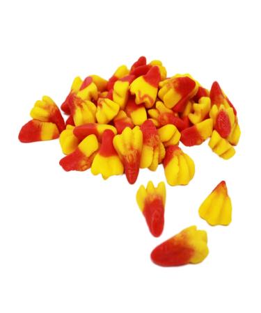 Fruchtgummi B ren & Co. Jelly Chicken Feet Fruit Gum Red and Halal Yellow 175g
