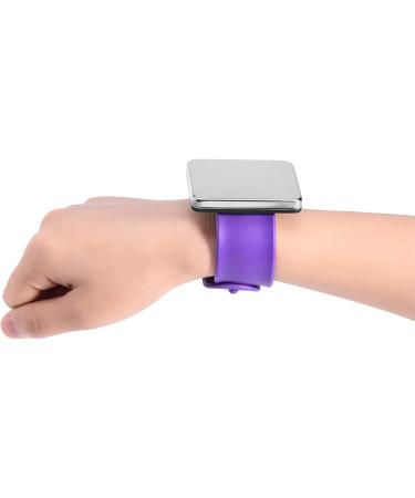 Hair Grip Holder Hair Styles Adjustable Magnetic Wrist Band for Hairdresser Barbers(#4-purple) - Buy Online on GoSupps.com