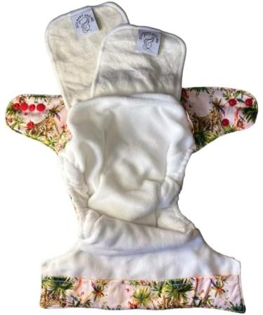 6 Eco Baby Washable Reusable Cloth Nappy Inserts - 4-Layer Bamboo Pocket Inserts - Buy Online on GoSupps.com