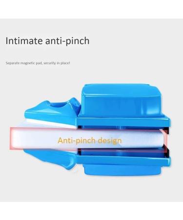 QTYUERGK Large Suction Double Sided Magnetic Window Cleaner 26-40mm Large Handle Cleaner Glass Wiper Magnetic Scratch Synchronization/Anti-Pinch Manual Type Cleaners - Buy Online on GoSupps.com