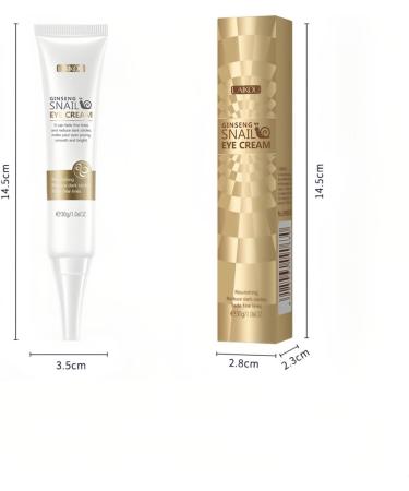 Snail Eye Cream with Red Ginseng for Women - For Dark Circles Under Eyes Eye Bags Fine Lines and Snail Essence Moisturizing and Nourishing Eye Cream for - Buy Online on GoSupps.com