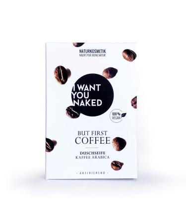 BUT FIRST COFFEE Shower Soap Coffee Arabica | Activating and firming with natural peeling effect and fine coffee scent - Buy Online on GoSupps.com