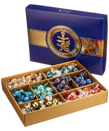 Lindt Roulette Balls & Lindor Chocolate Gift Bundle | 1.473 kg & 1.569 kg | 8 Varieties of Lindor & Roulette Balls | Perfect International Chocolate Gift - Buy Online on GoSupps.com