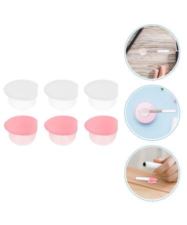 FRCOLOR 6pcs Silicone Lip Brush Covers - Makeup Applicator & Scrubber Protector for Travel | Ideal Lip Masks & Brushes - Buy Online on GoSupps.com