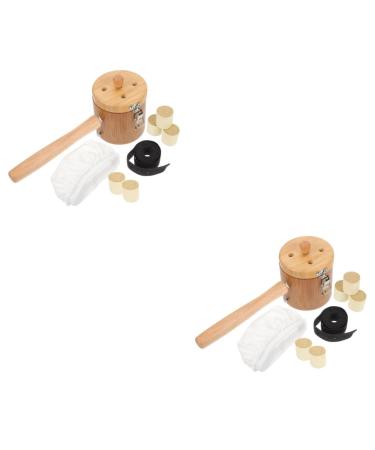 Clispeed 2 sentences Handmates for the Moxibustion Home Guard Wood Modus Tool holder For Moxabrenner Moxibuscation holder Weather holder Forter Moxibusche-Box Ai-Box fabric