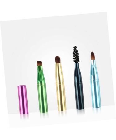 FOMIYES 2pcs Colorful Makeup Brush Set - Eyelash Lip Gloss Concealer & Eyeshadow Brushes | International Shipping Available - Buy Online on GoSupps.com