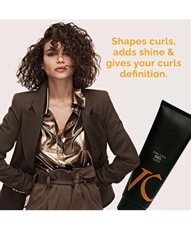 Vicious Curl Curl Lock Gel - 6 fl oz | Curl Defining & Enhancing Gel with Soft Touch Flexible Hold, Frizz Control, and Vegan Formula - Buy Online on GoSupps.com