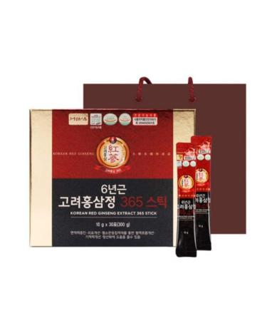 JUNGWONSAM 6-Year-Old Korean Red Ginseng Extract 365 Stick