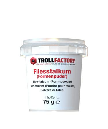 TFC Forms Talcum Powder 75G- Special conservation for PU latex & silicone molds |Promotes tinWith natural wild loa spores
