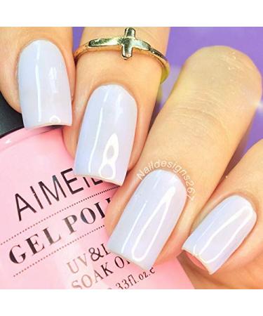 AIMEILI Ceratostigma Plumbaginoides (123) 10ml Soak Off UV LED Gel Nail Polish - Buy Online on GoSupps.com