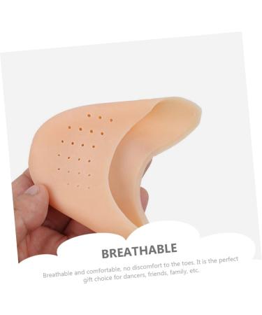 Lurrose 6pcs Toe Protector & Shoe Fillers - Silicone Gel Toe Pads for Pointe Shoes - Reusable & Breathable Toe Covers - Buy Online on GoSupps.com