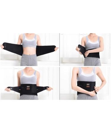 Dorbi Lumber Brace Belt - Electric Heating & Vibration Massage for Sciatica Pain Relief | Lumbar Support for Men & Women - 110 cm - Buy Online on GoSupps.com