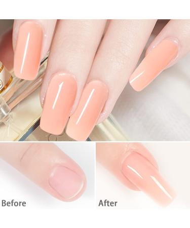 Lofuanna Nude Poly Nail Gel 15ml 2 | Builder Gel for DIY & Salon Nail Extensions | Best Poly Gel for Technicians (C02) - Buy Online on GoSupps.com