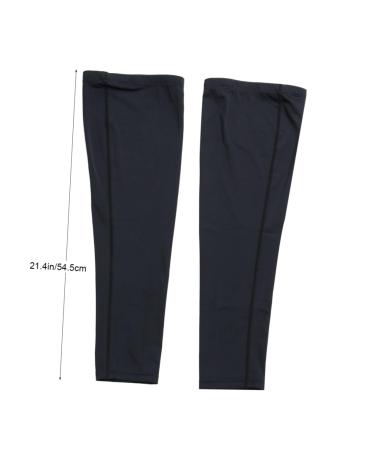 NOLITOY Knee Brace for Running | Non-Slip Leg Sleeve & Support for Basketball | Protective Gear & Fitness Socks | XX-Large Black - Buy Online on GoSupps.com