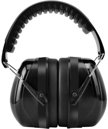 Soundproof Ear Protection Officer - SNR 35 for 110 dB Environments | Compact Black Design - Buy Online on GoSupps.com