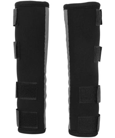 Dog Front Leg Braces Canine Compression Wraps Pet Knee Pad Dog Elbow Protector with Reflective Straps Help with Ligament Injuries Sprains and Loss of Stability Caused by S (Pack of 1) - Buy Online on GoSupps.com