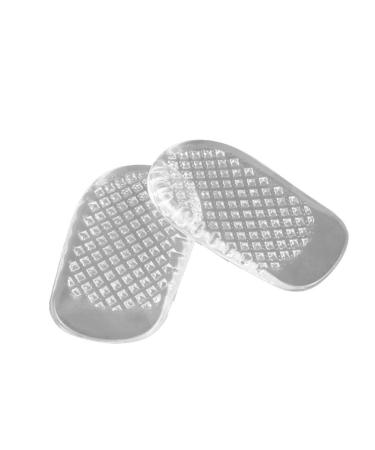 Milisten 1 Pair Silicone Gel Heel Cups Shoe Inserts Shock Absorbing Support Pad for Women High Heel Plantar Fasciitis