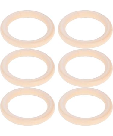 20Pcs 65mm Natural Unfinished Wood Circles for DIY Baby Teether Toys - Buy Online on GoSupps.com