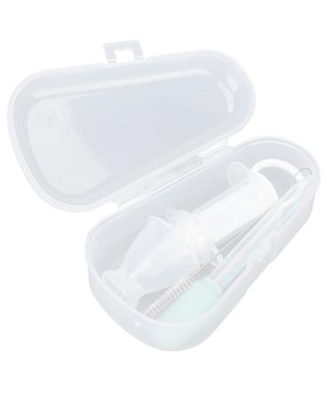 Silicone Liquid Droppers Clear Plastic Droppers  Medicine Feeder Dropper Type Prevent Choking Baby Medicine Water Dispenser for Infants Elderly  Food Grade PP Tube Body and Silicone Feeding Head