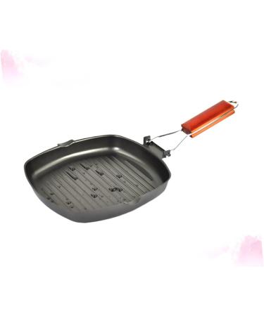 YOtat BBQ Grills Pancake Skillet Stove Burner Pans Nonstick Frying Pans BBQ Griddle Grilling Pan Grill Pancake Griddle Square Pot Chic Steak Frying Pan Fashion Frying Pan Bakeware Black Wok - Buy Online on GoSupps.com