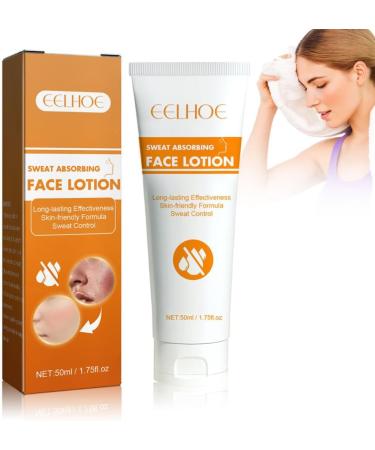  Laluerck Sweat-absorbing facial lotion - 50 ml - Blocks perspiration and controls oily skin for daily use by women and men - Buy Online on GoSupps.com