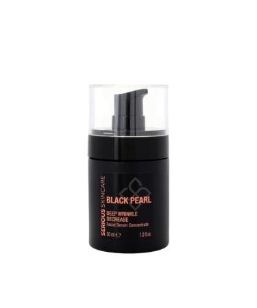 Serious Skincare - Black Pearl Deep Wrinkle Decrease Facial Serum Concentrate - Helps Repair Deep Lines and Wrinkles on Face and Neck - Increases Skin Elasticity - For Luminous Glowing Skin 1 Fl. Oz.
