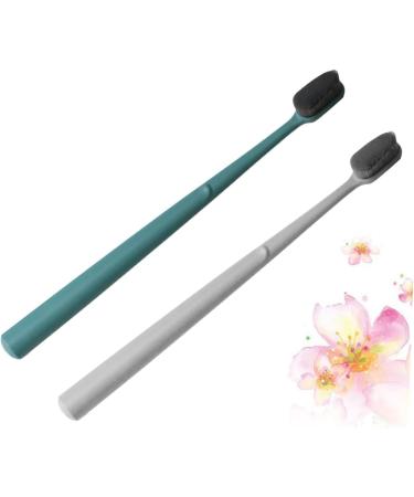 Buy Minkissy 2-Pack Micro Night Children's Toothbrushes - Soft Nylon Travel Toothbrush for Kids & Adults Includes Case - Perfect Gift - Buy Online on GoSupps.com