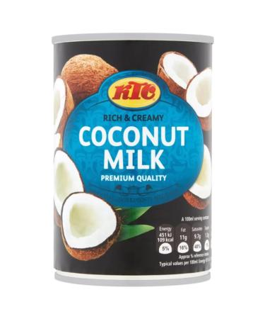 KTC Coconut Milk 12 x 400ml 12 x 400ml