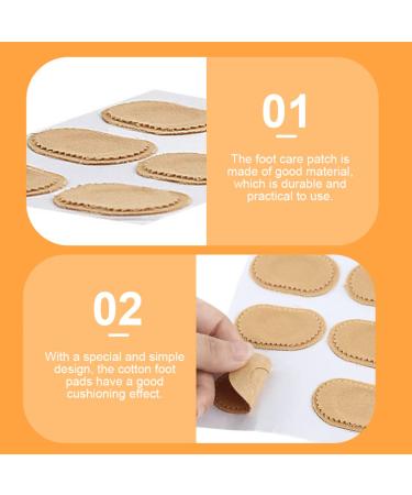 FOMIYES Toe Corn Pads - Self Adhesive Callus Cushions for Foot Care | 6 Sheets, Breathable Cotton, Corn Protector Stickers - Buy Online on GoSupps.com