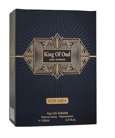 King of Oud for Men (FC) 3.4 Oz Men's Cologne Eau de Toilette Leather Woody fragrance for Men. - Buy Online on GoSupps.com