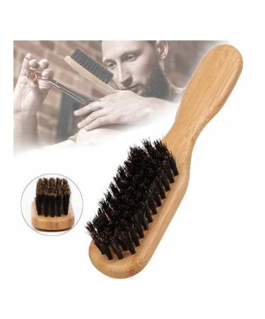 Men's Hair & Beard Brush Set - Hard Stiff Brushes for Healthy Growth | 5 Piece Elasticity & Smooth Finish - Buy Online on GoSupps.com